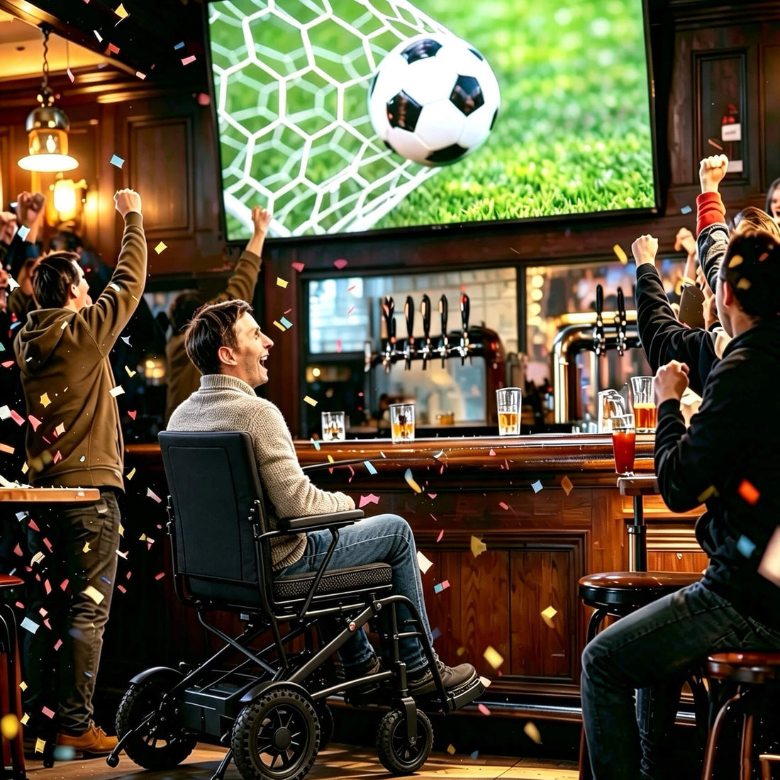 Pints, Penalties, and Powerchairs: Why I‘m Taking My Electric Wheelchair to the Pub for the World Cup Semi-Final