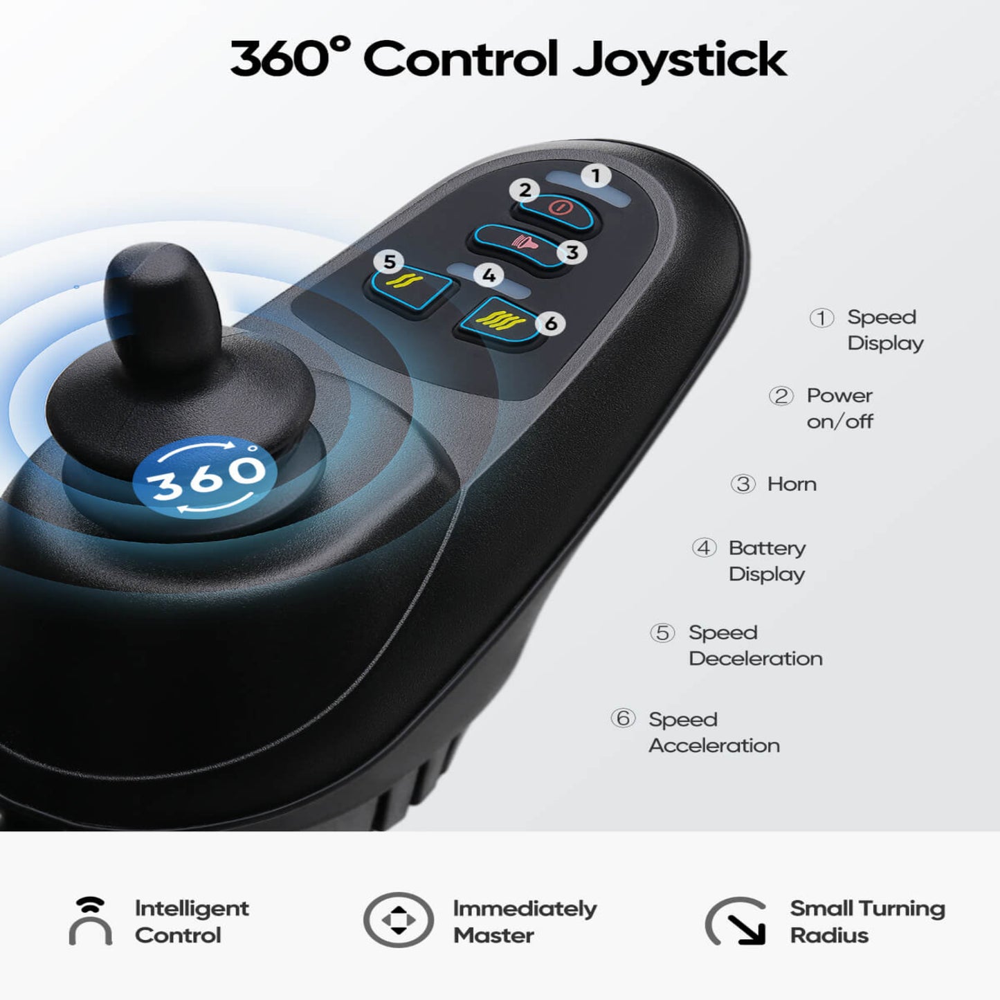 Verpal Airline Approval Lightweight Electric Wheelchair A03D