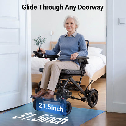 Verpal Airline Approval Lightweight Electric Wheelchair A406