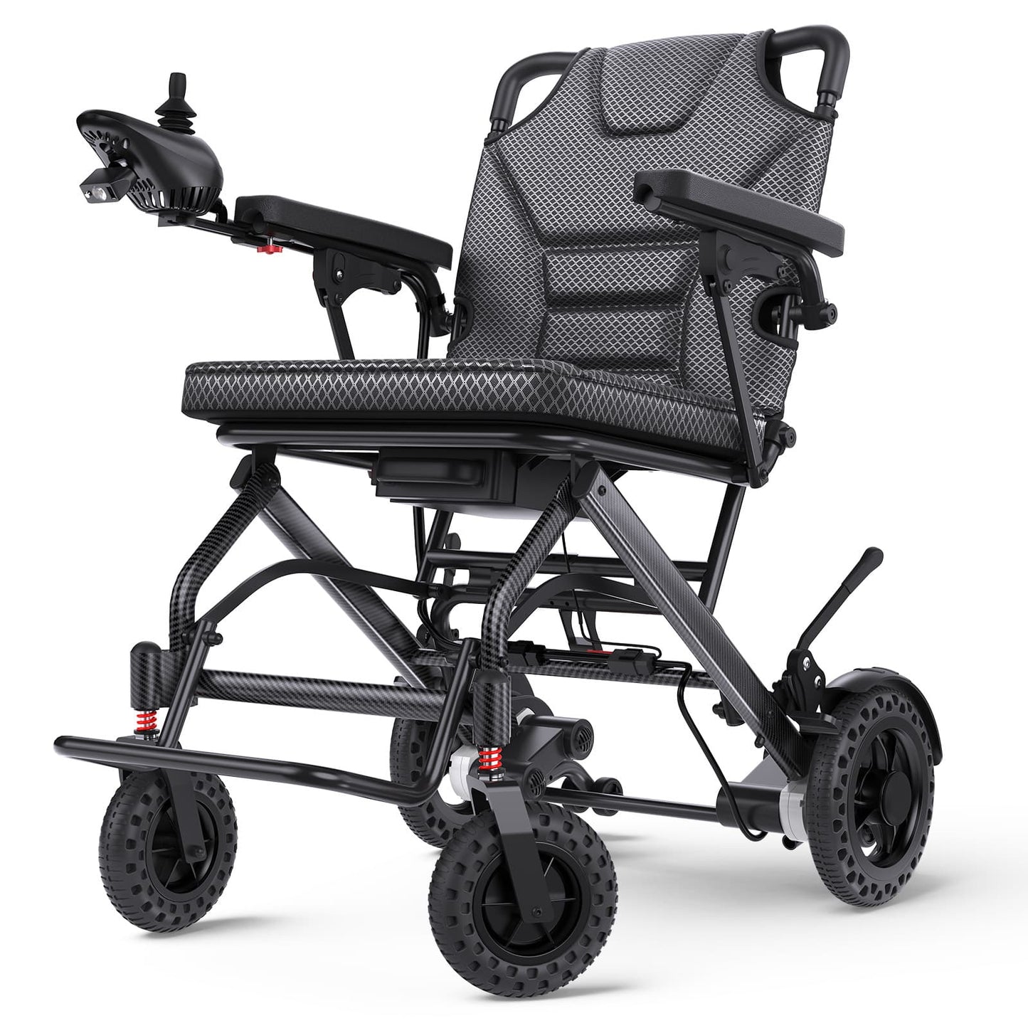 Verpal Upgrade Airline-Approved Lightweight Folding Electric Wheelchair