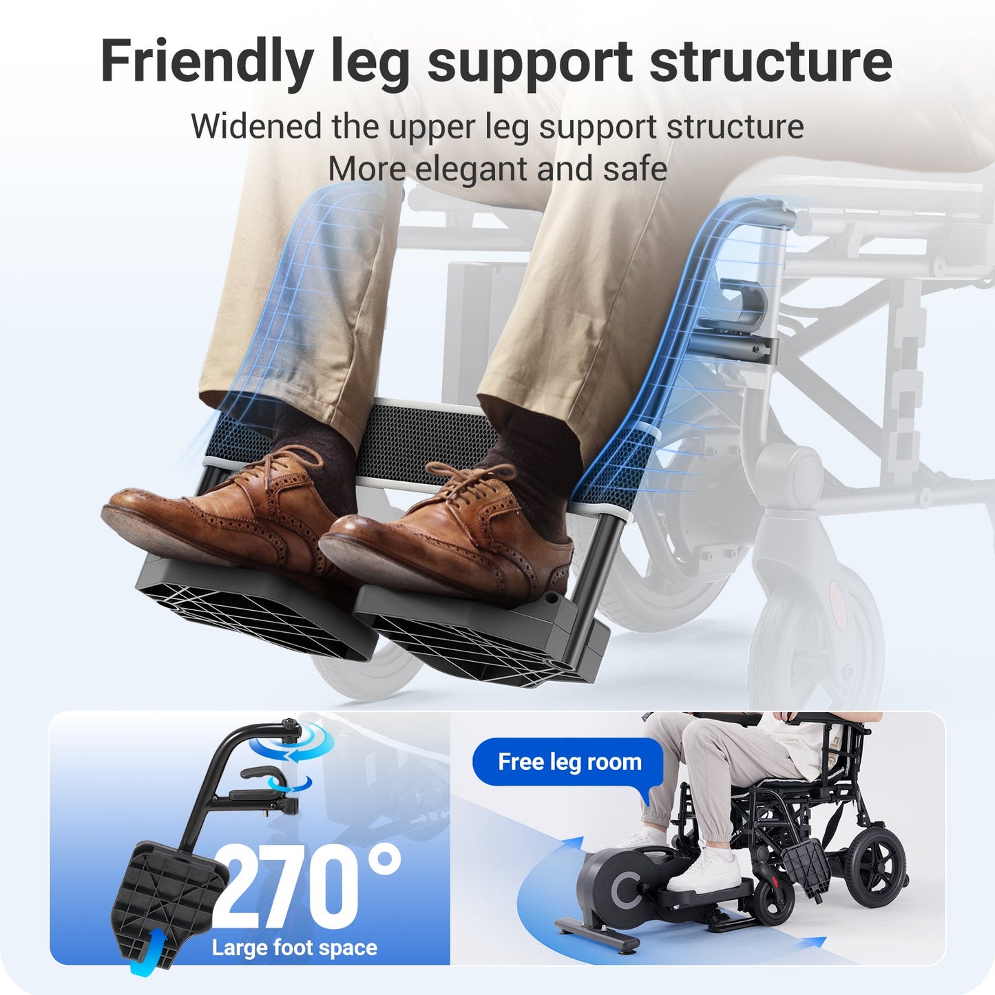 Verpal Lightweight Cushion Upgrade Power Wheelchair KR8810