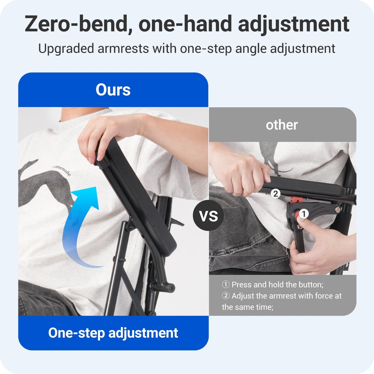 Verpal Lightweight Cushion Upgrade Power Wheelchair KR8810