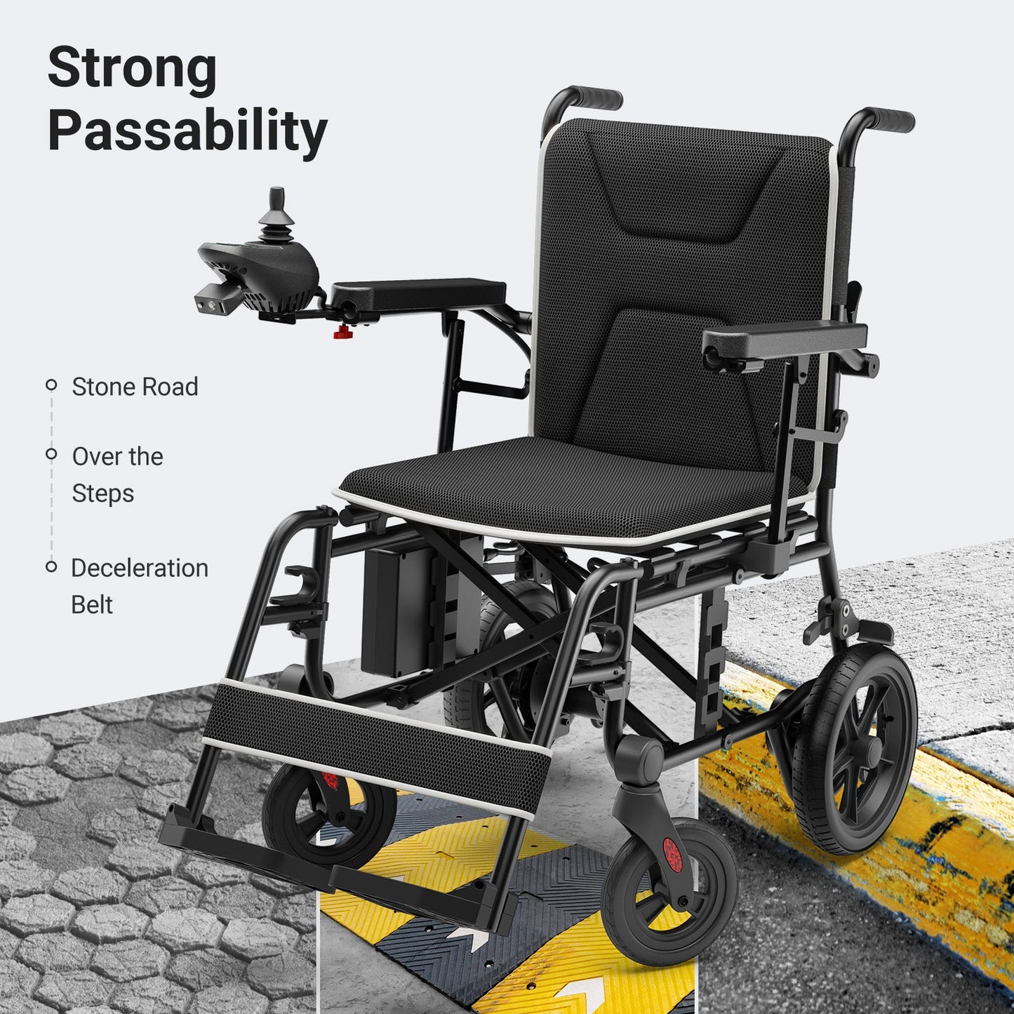 Verpal Lightweight Cushion Upgrade Power Wheelchair KR8810