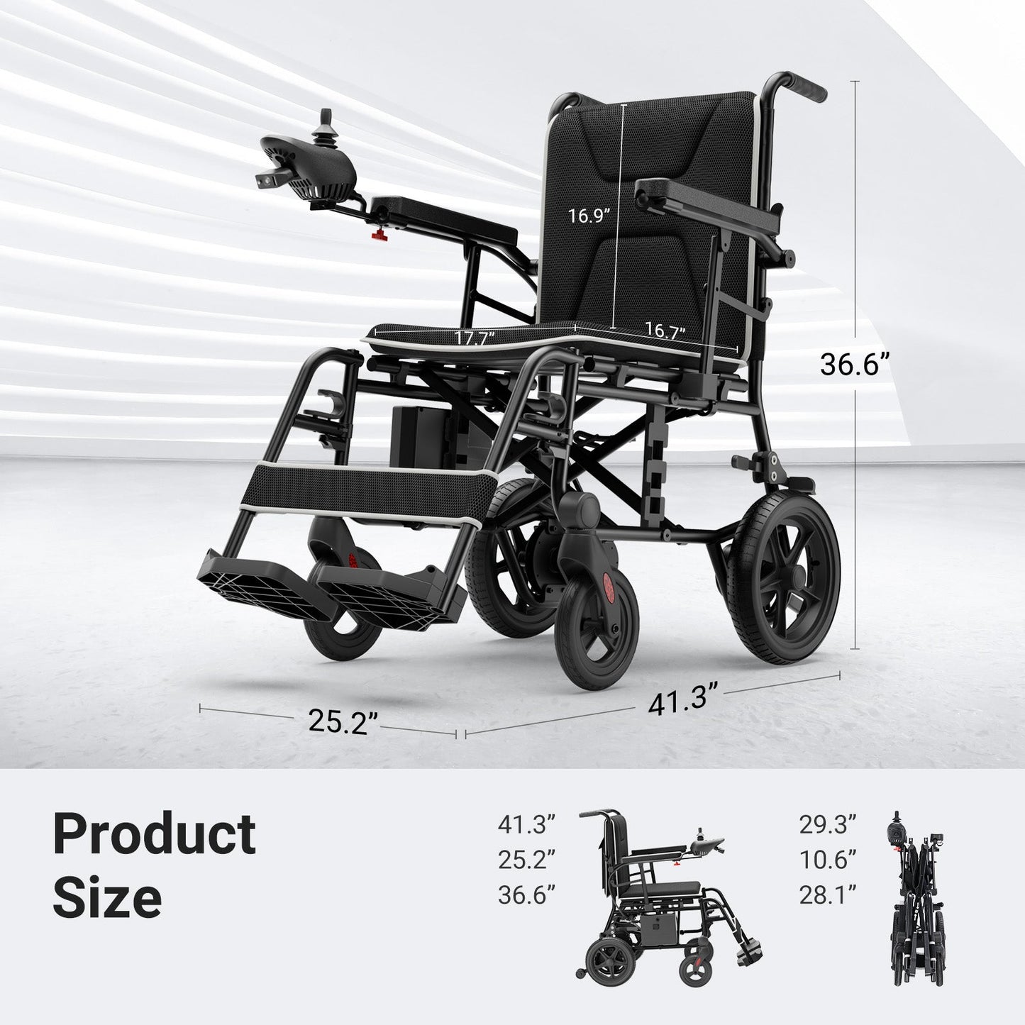 Verpal Lightweight Cushion Upgrade Power Wheelchair KR8810