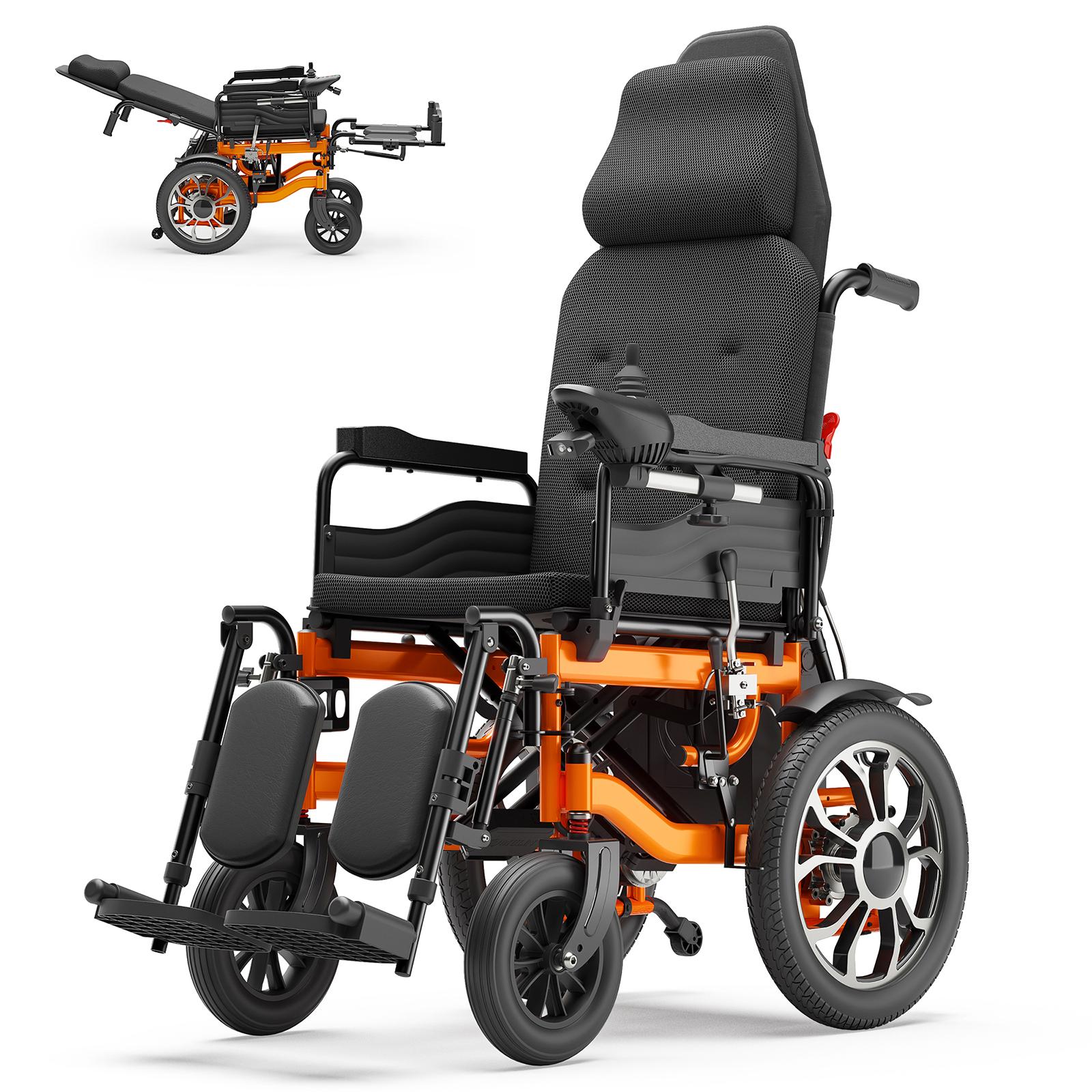 Verpal 160° Adjustable Backrest Reclining Electric Wheelchair E310S